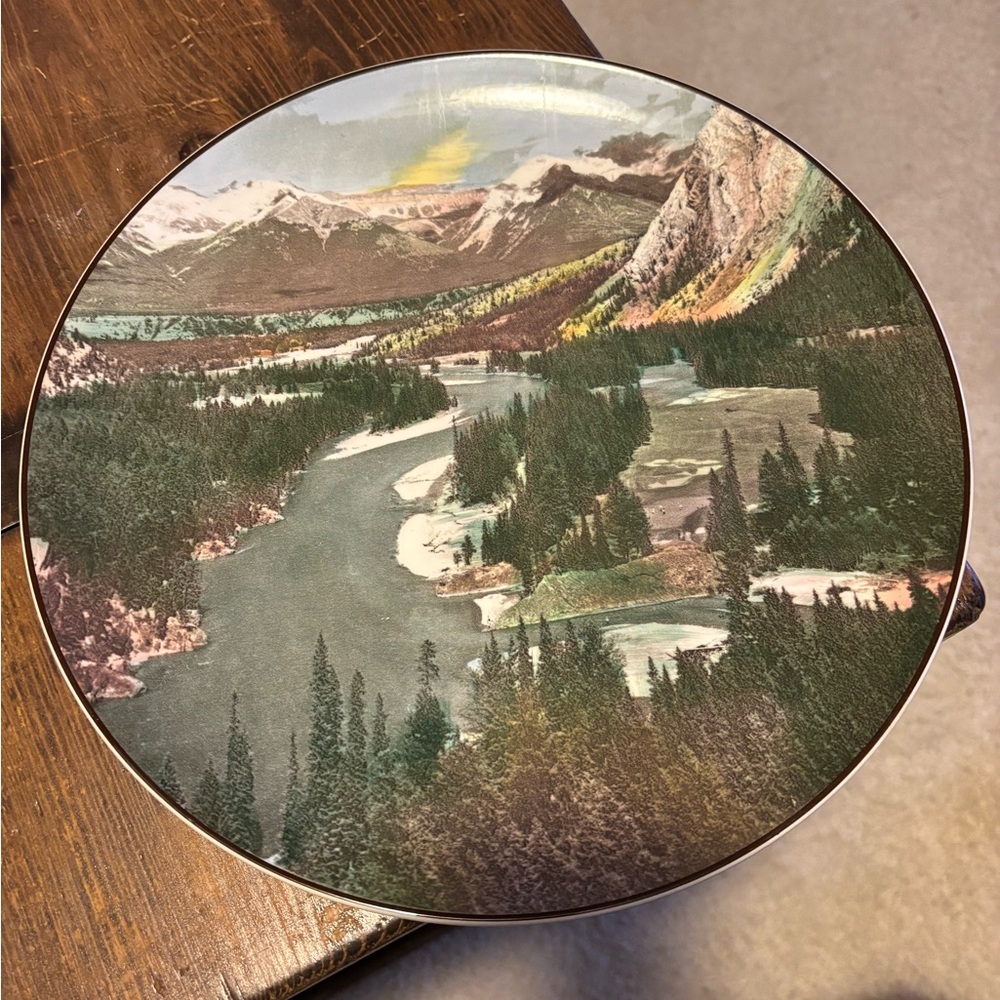 Vintage Royal Doulton Bow Valley Banff
National Park Canada 10.5" Plate